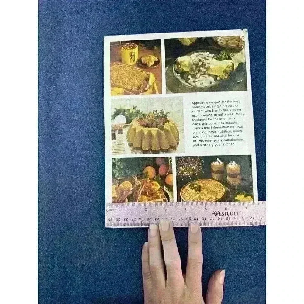 Vintage Better Homes and Gardens After Work Cook Book First Edition First‎ Print